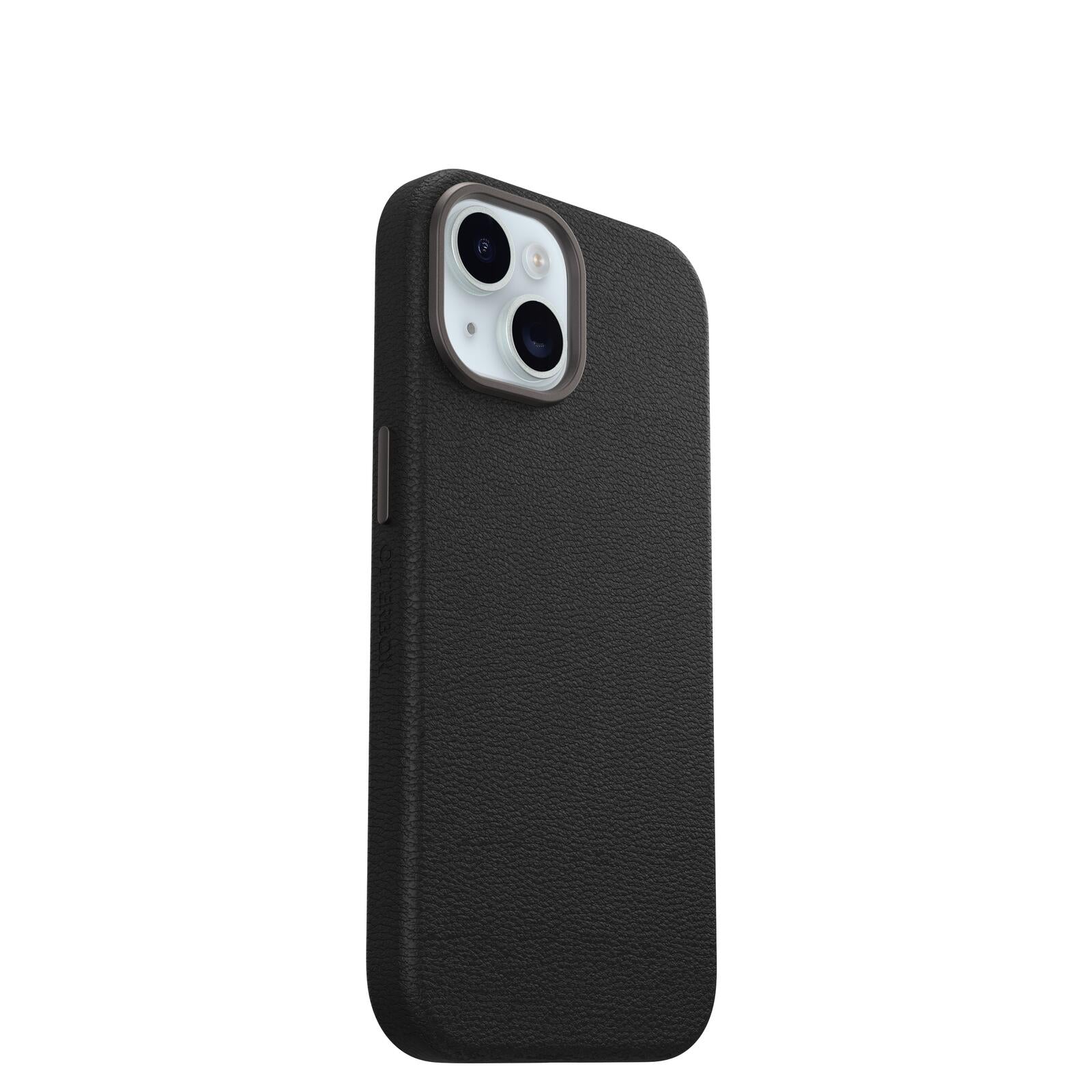 OtterBox Symmetry Cactus Leather für Apple iPhone 15 Noir Ash - black