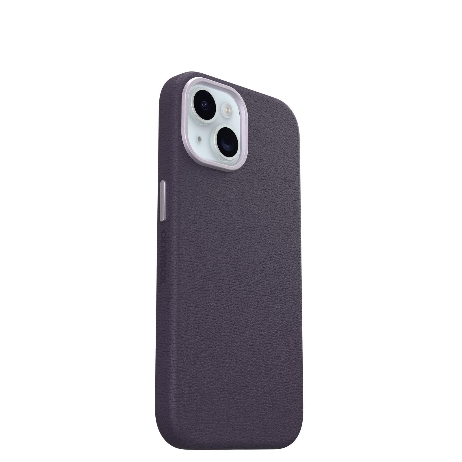 OtterBox Symmetry Cactus Leather Apple iPhone 15 Plum Luxe - purple