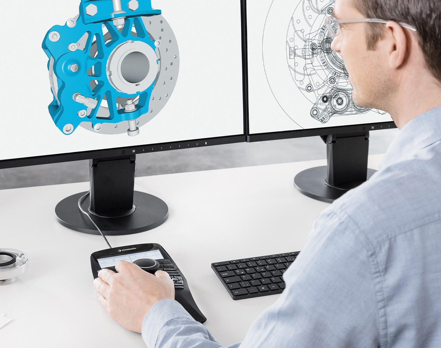3DConnexion SpaceMouse® Enterprise - kabelgebunden