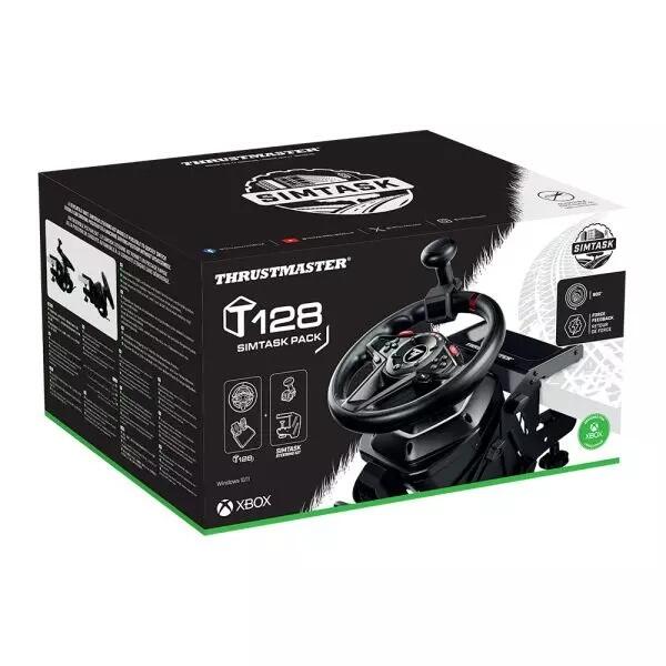 B-WARE Thrustmaster T128 SimTask Pack Lenkrad & Pedale-Set kabelgebunden