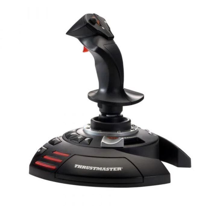 Thrustmaster T-Flight Stick X Joystick 12 Tasten kabelgebunden - für PC, PS3