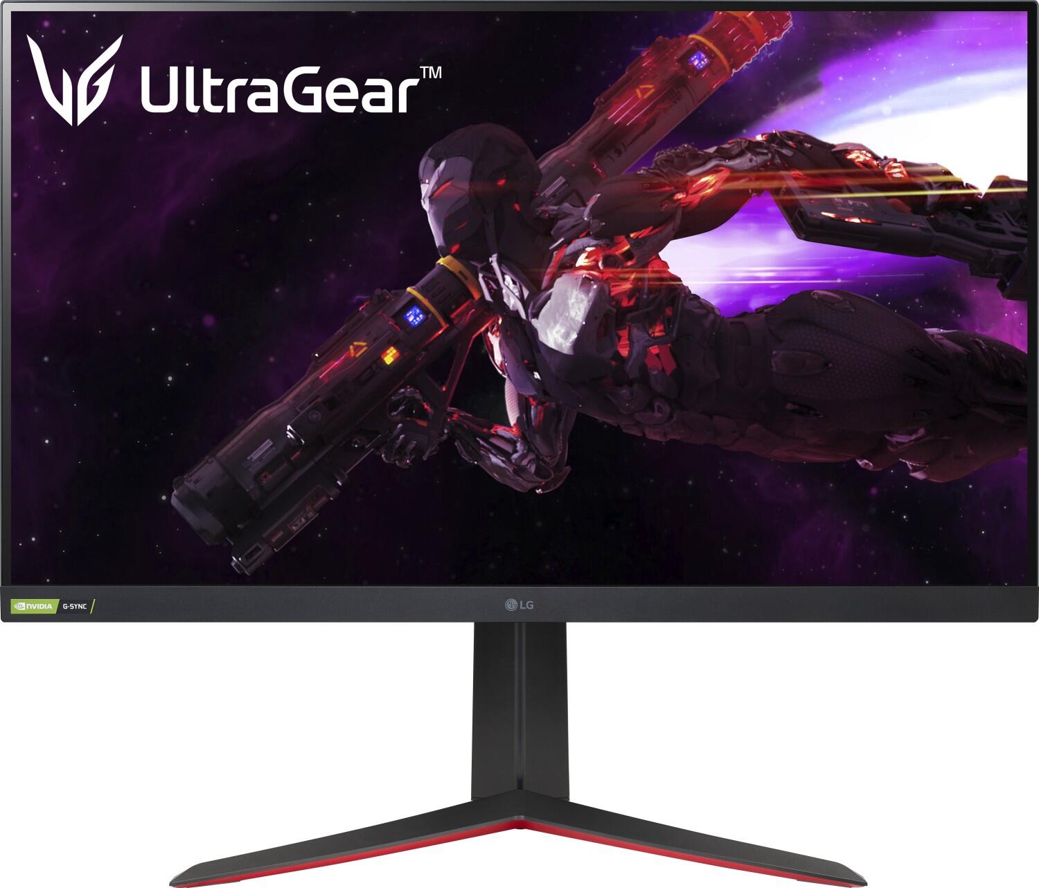 LG UltraGear 32GP850-B Gaming Monitor 80cm (31,5 Zoll)(WQHD, Nano IPS, 1ms, 144Hz, HDMI, DisplayPort, FreeSync Premium,