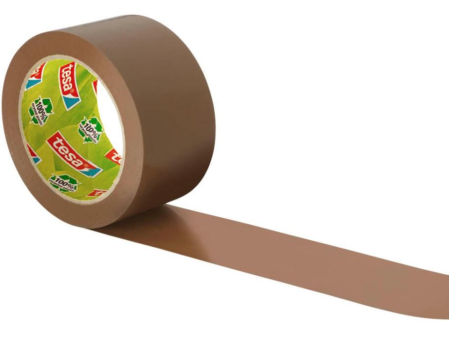 tesa tesapack® Eco & Strong Packband 50 mm x 66 m braun