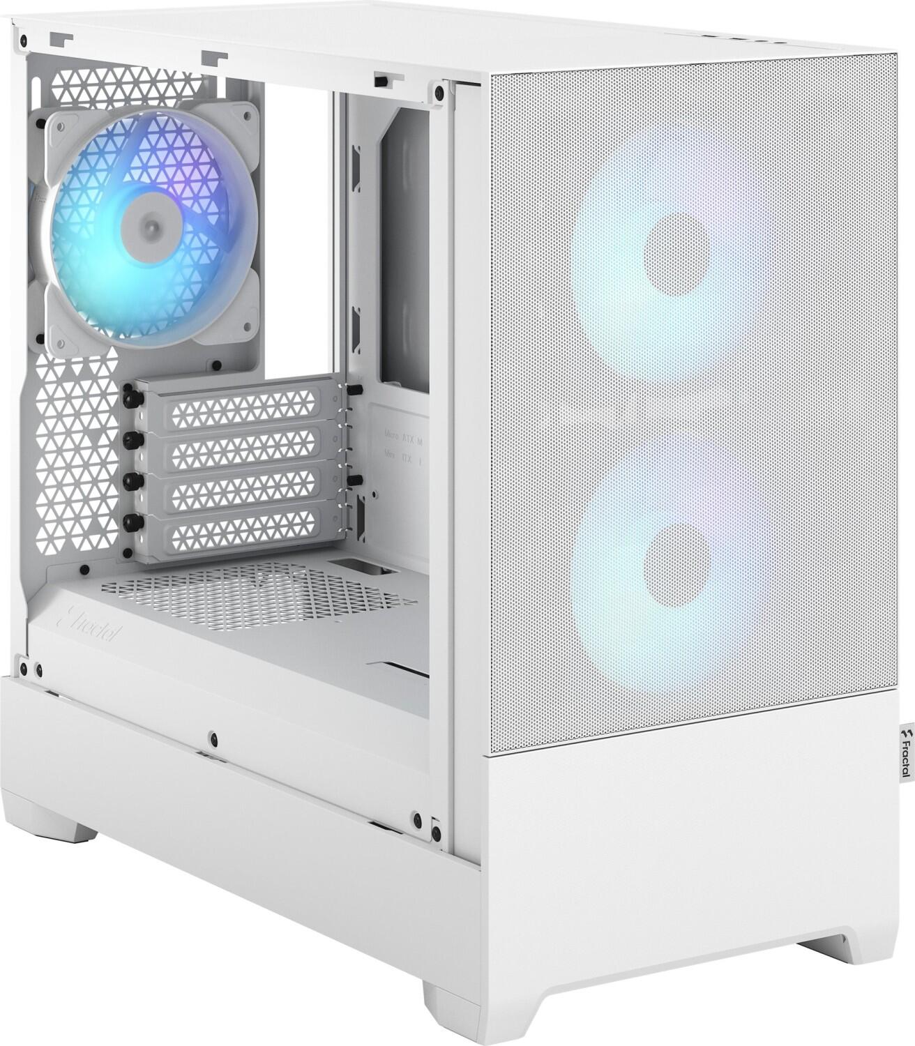 Fractal Design Pop Mini Air RGB - White TG Clear Tint