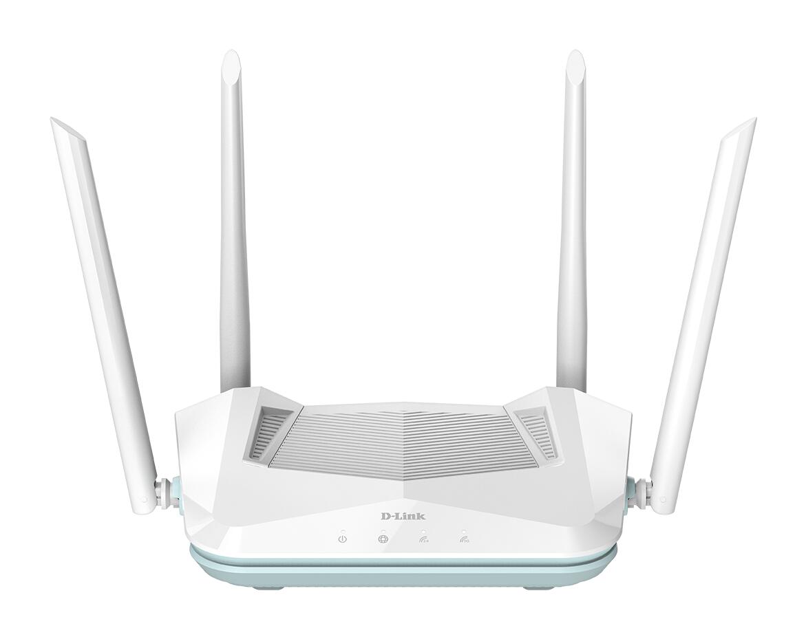 D-Link R15 EAGLE PRO AI AX1500 Smart Router WiFi 3-Port-Switch GbE