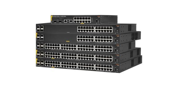 HPE Networking CX6000 Switch 24-Port 1GBase-T 4-Port 1G SFP 370W Klasse 4 PoE rackmountfähig