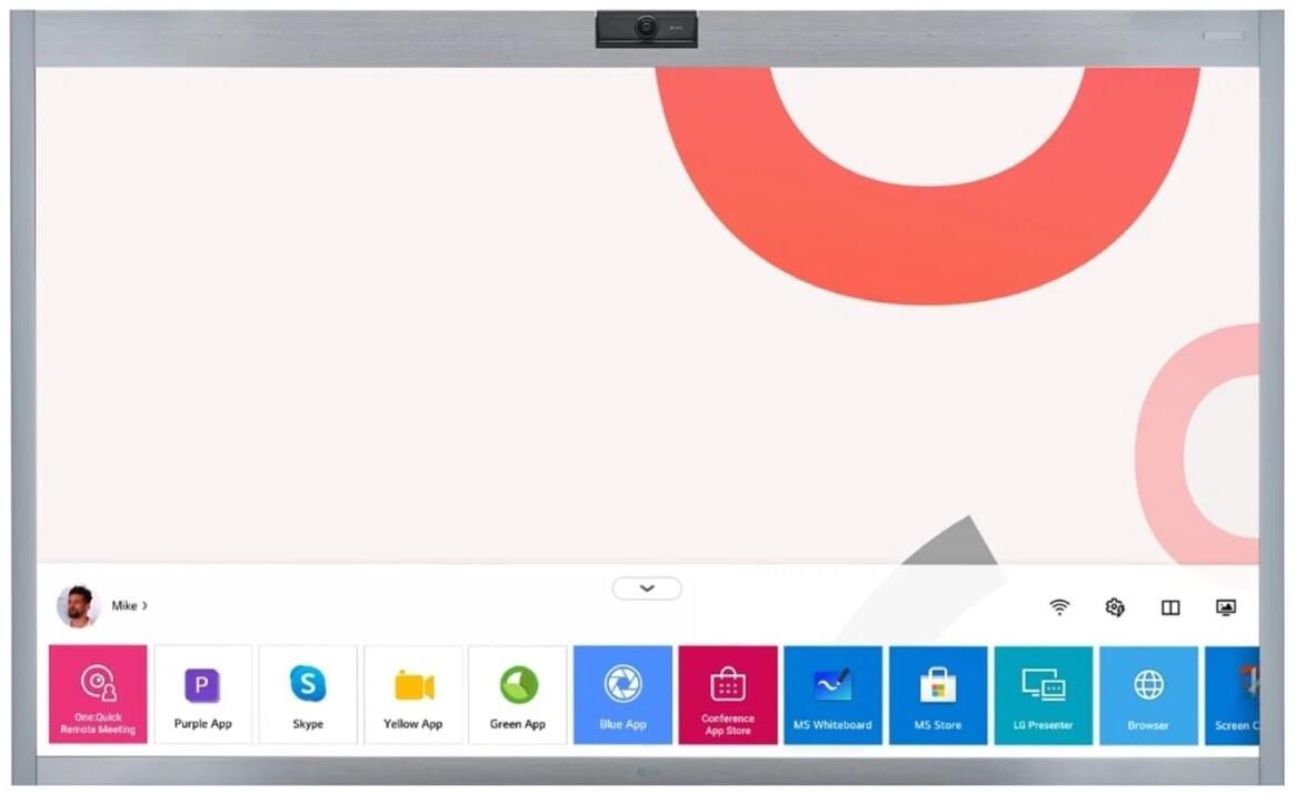 LG One:Quick Works 55CT5WJ-B Konferenz Touch Display 139 cm (55')