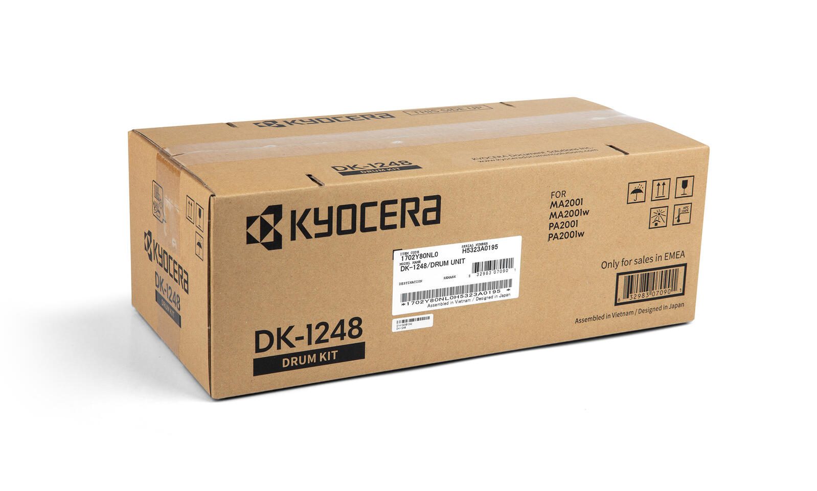 Kyocera Original DK-1248 Trommeleinheit 10.000 Seiten (1702Y80NL0)