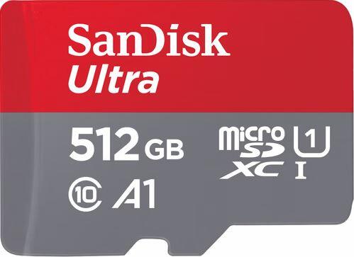 SanDisk Ultra microSDXC Speicherkarte 512GB + SD Adapter