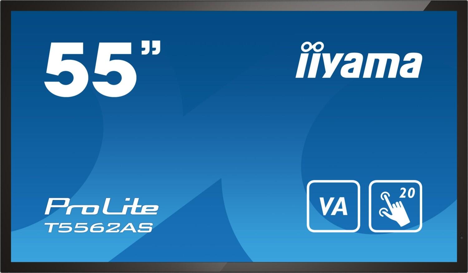 iiyama PROLITE T5562AS-B1 interaktiv Signage Display 138,8 cm (54,6 Zoll)
