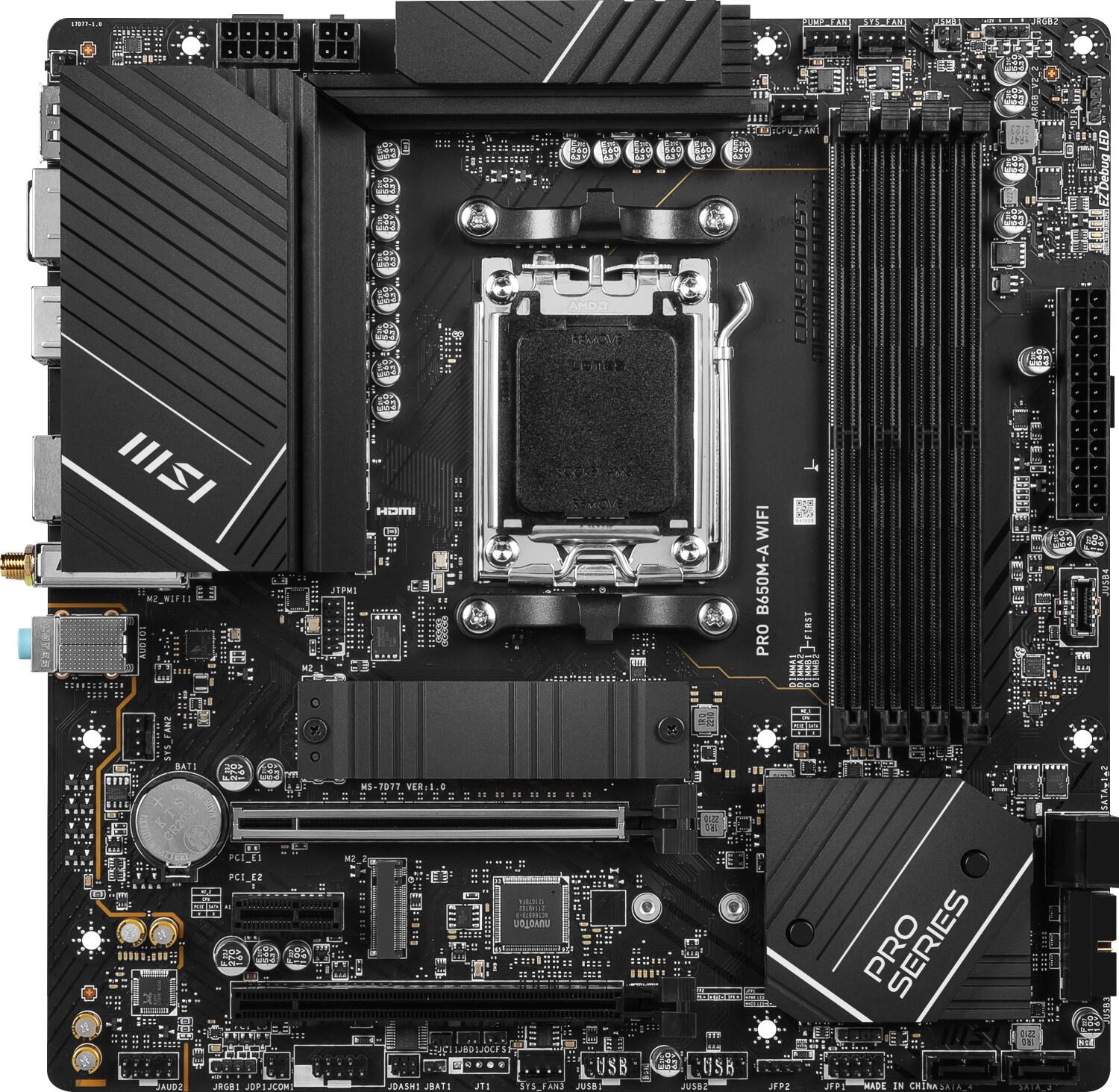 MSI Pro B650M-A WiFi