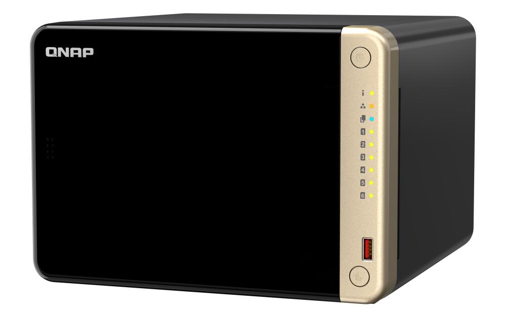 QNAP TurboStation TS-664-8G 6 Einschübe NAS-Server Leergehäuse (TS-664-8G)