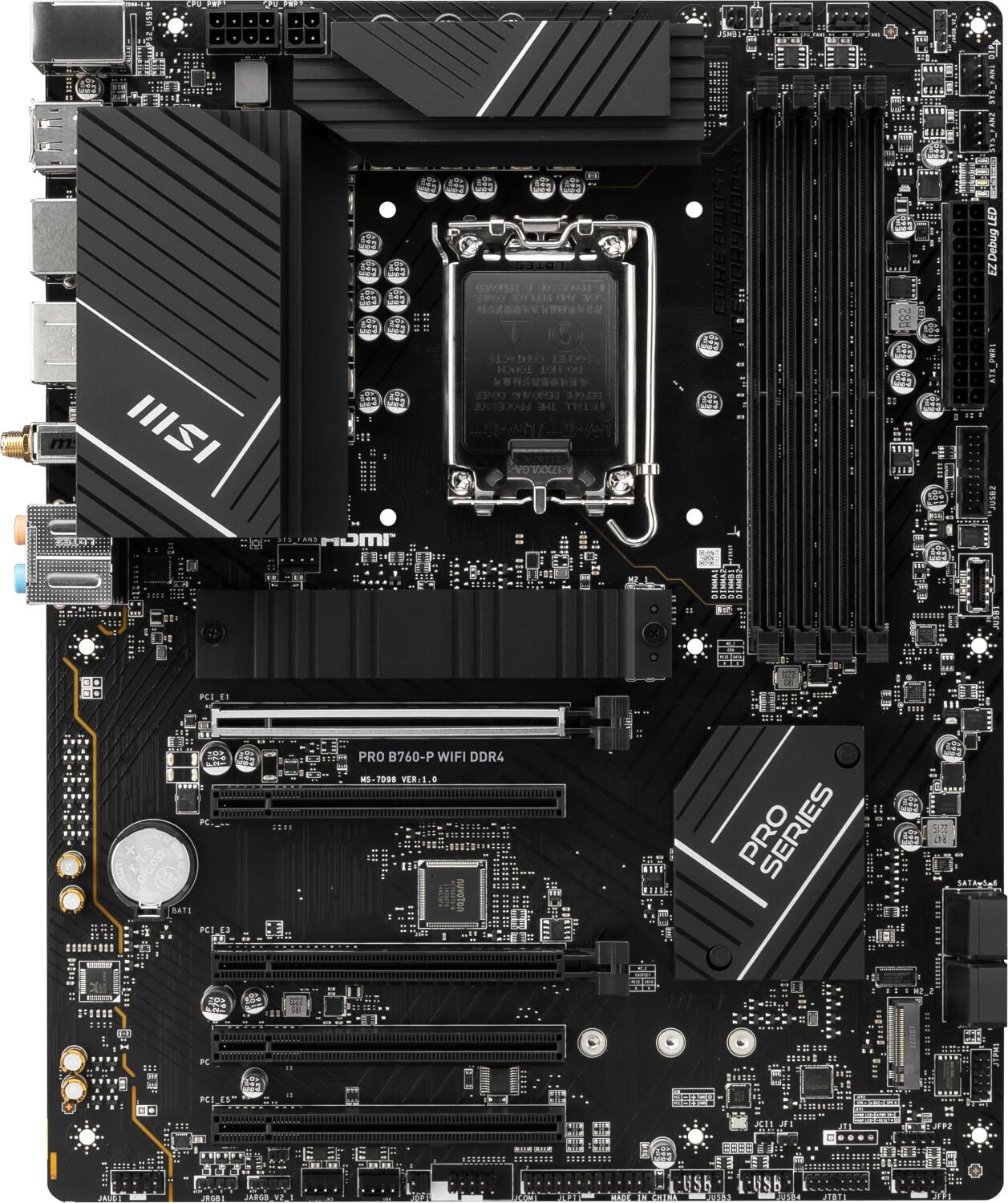 MSI PRO B760-P WIFI DDR4