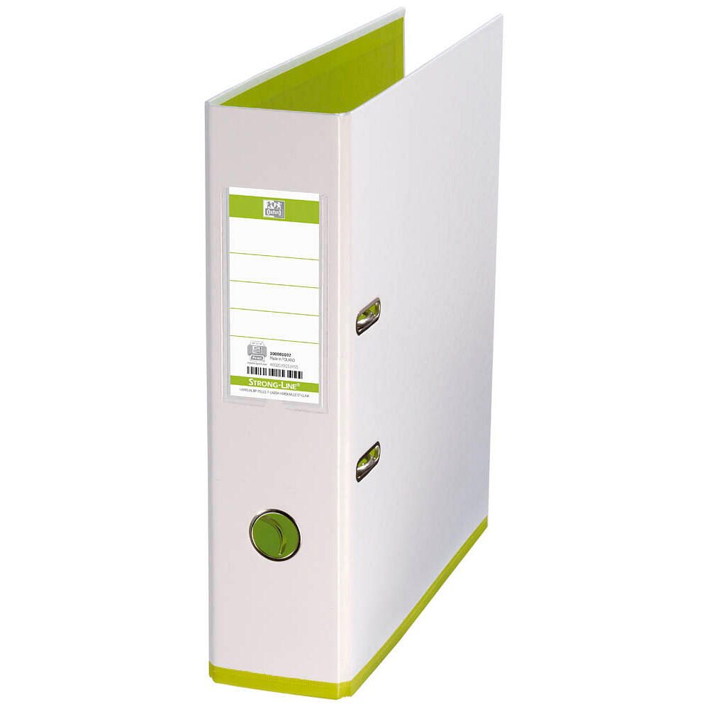 OXFORD myColour Strong-Line Ordner Kunststoff 8,0 cm DIN A4 - weiß