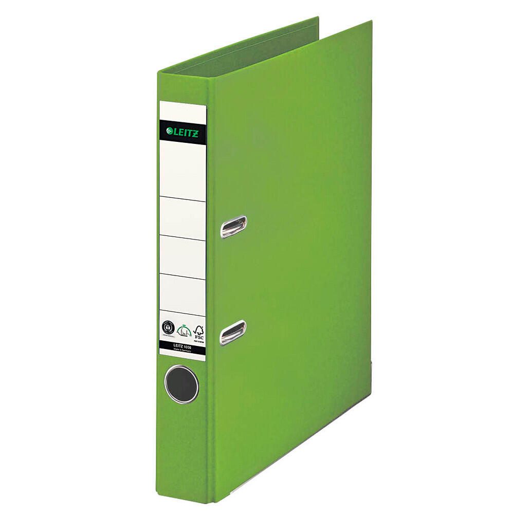LEITZ 1008 Ordner Karton 5,2 cm DIN A4 - hellgrün