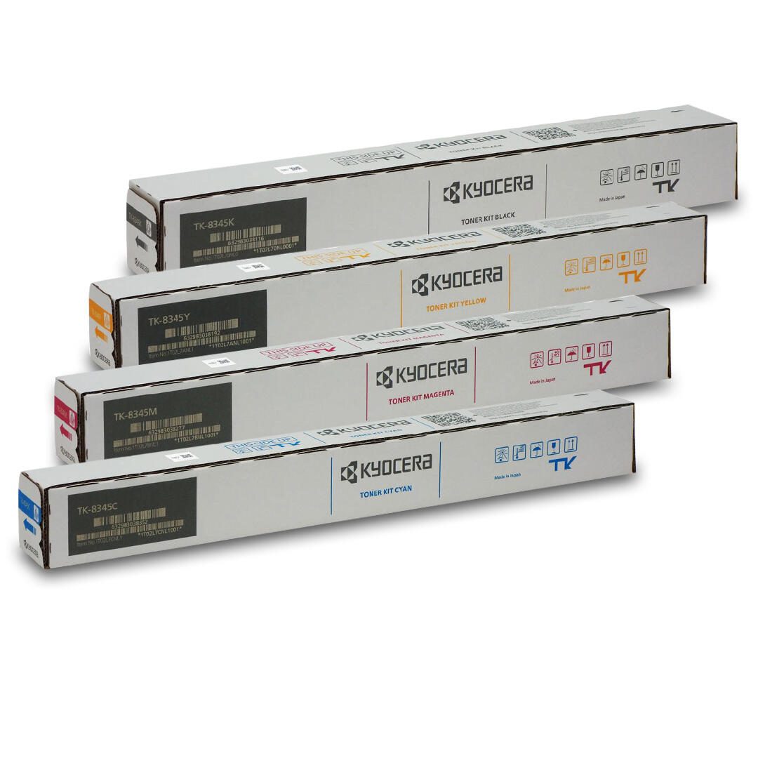 Kyocera Original TK-8345 Toner - 4er Multipack