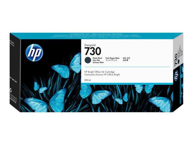 HP Original Druckerpatrone 730 - mattschwarz (P2V71A)