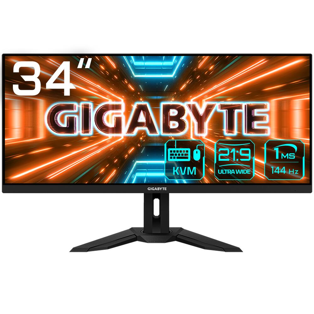 GIGABYTE M34WQ WQHD Gaming Monitor