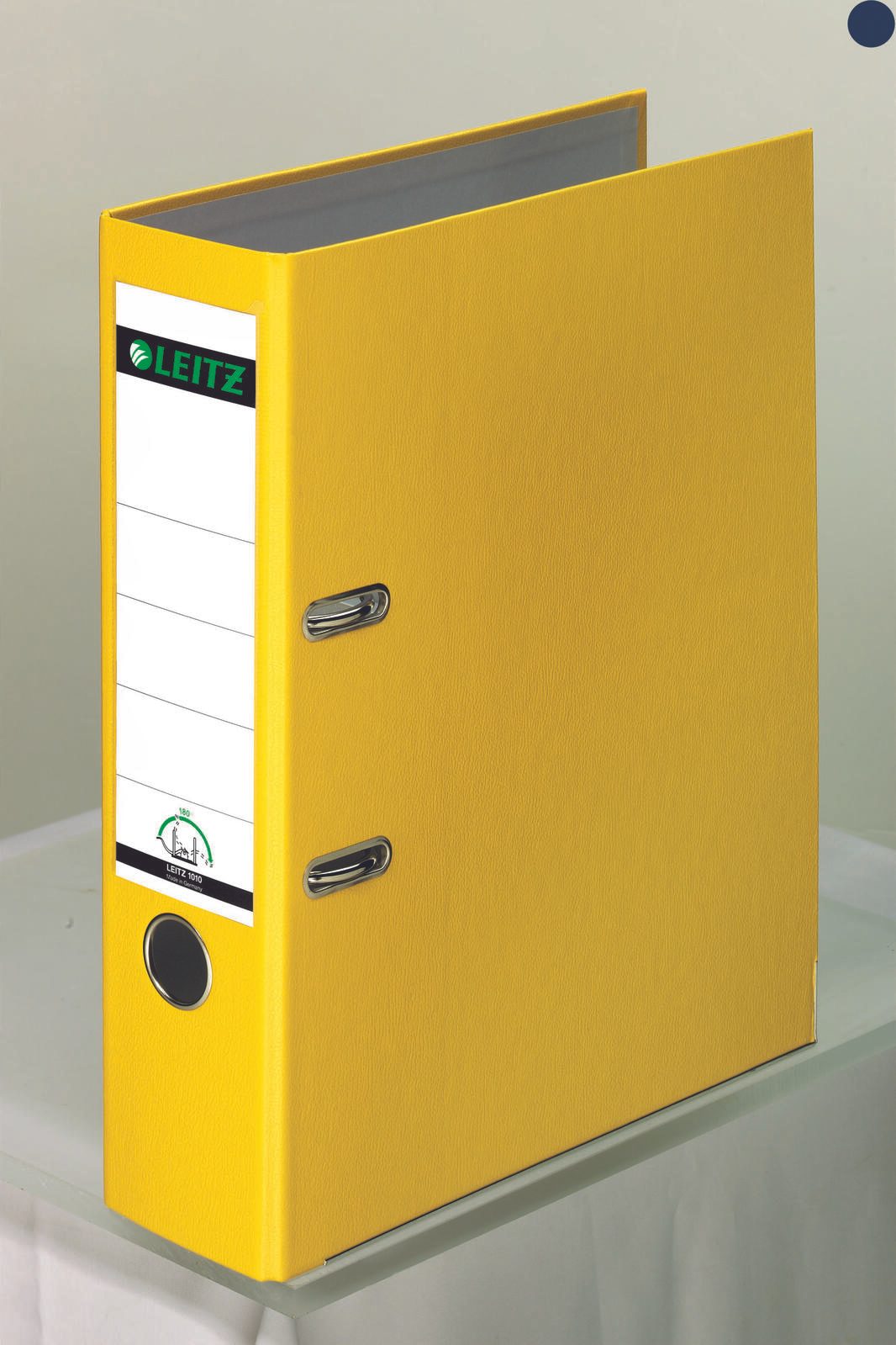 LEITZ Ordner Rückenbreite 8 cm DIN A4 Kunststoff gelb
