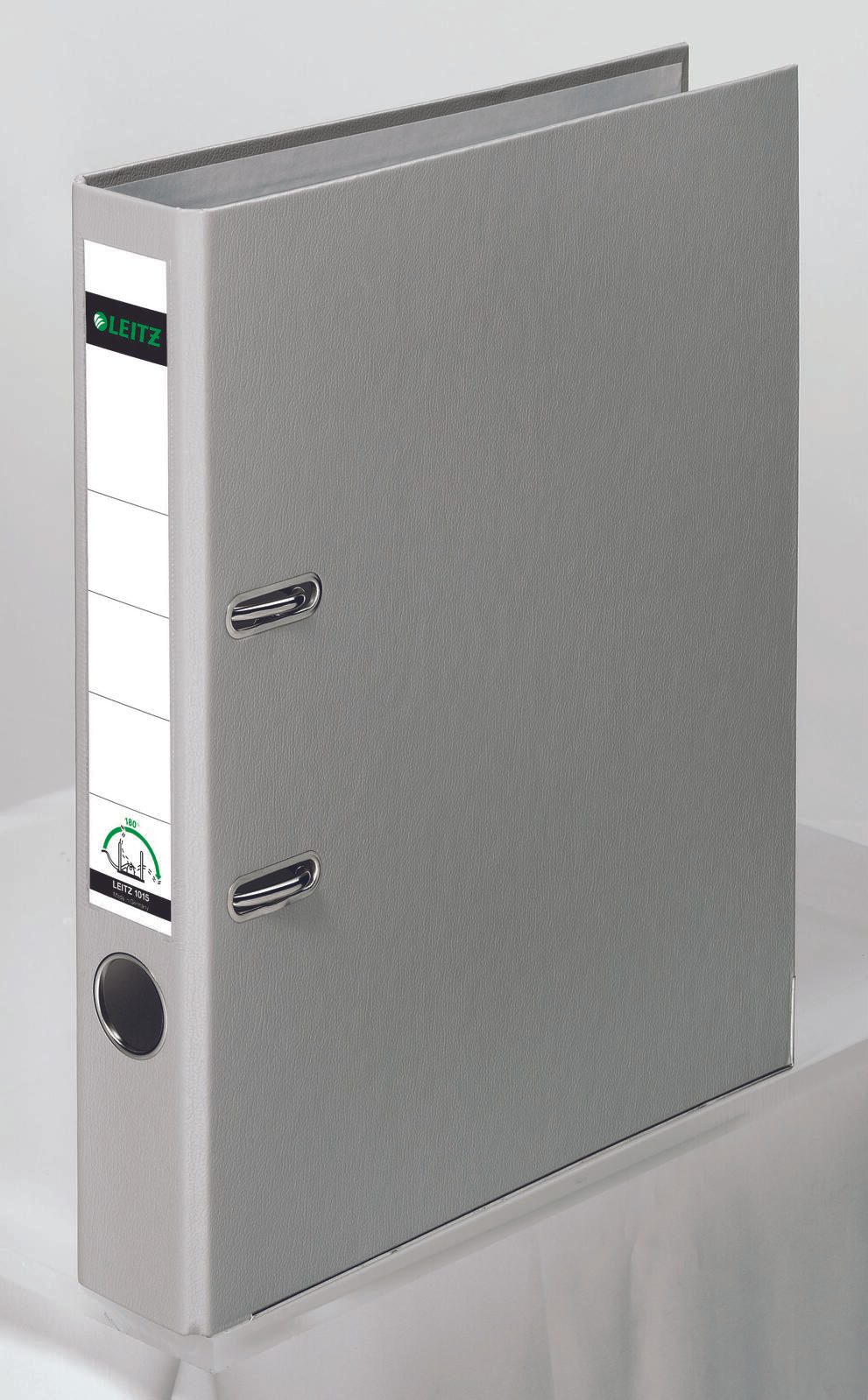 LEITZ Ordner Rückenbreite 5.2 cm DIN A4 Kunststoff grau