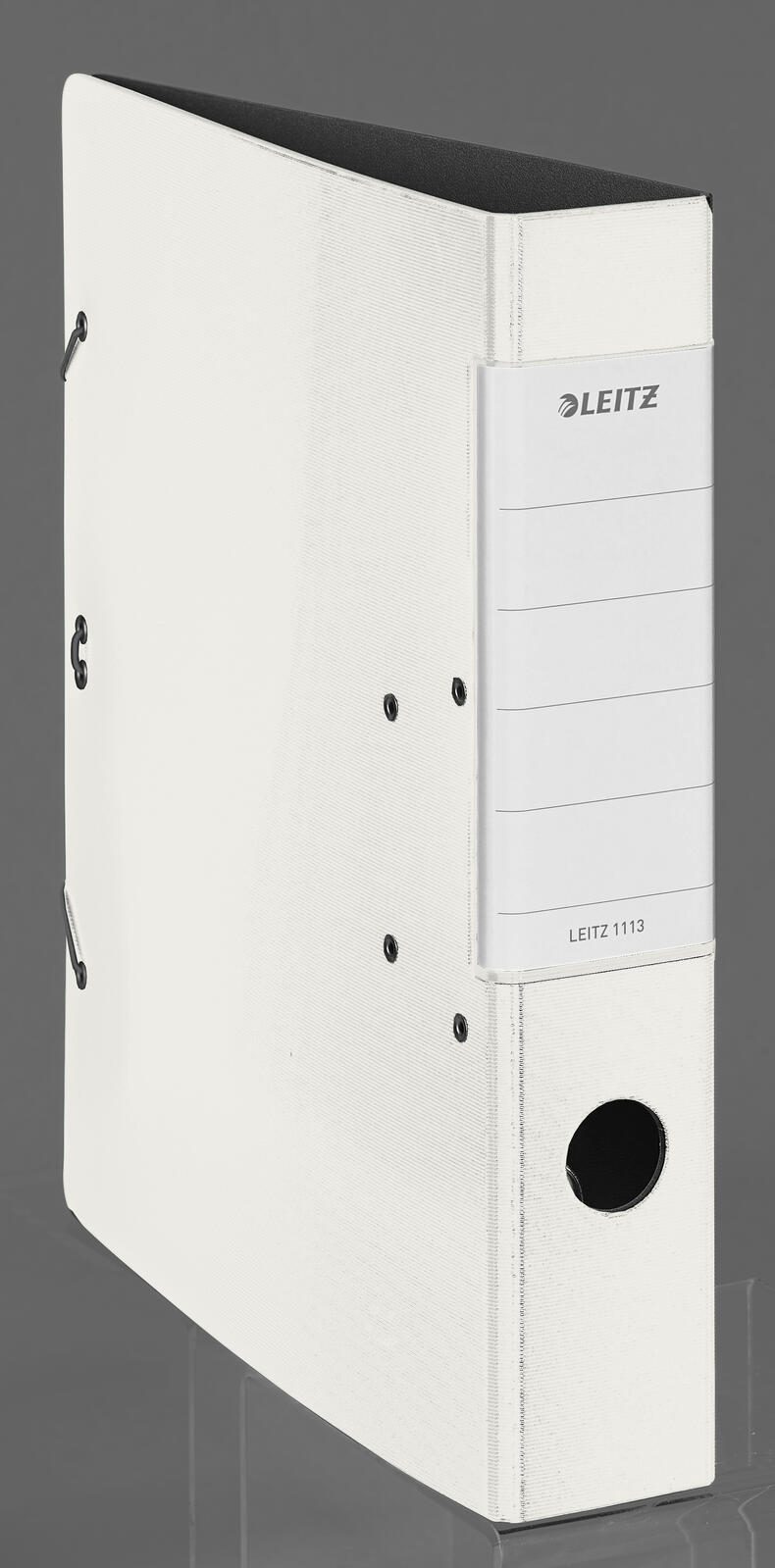 LEITZ Ordner Rückenbreite 6.2 cm DIN A4 Kunststoff weiß