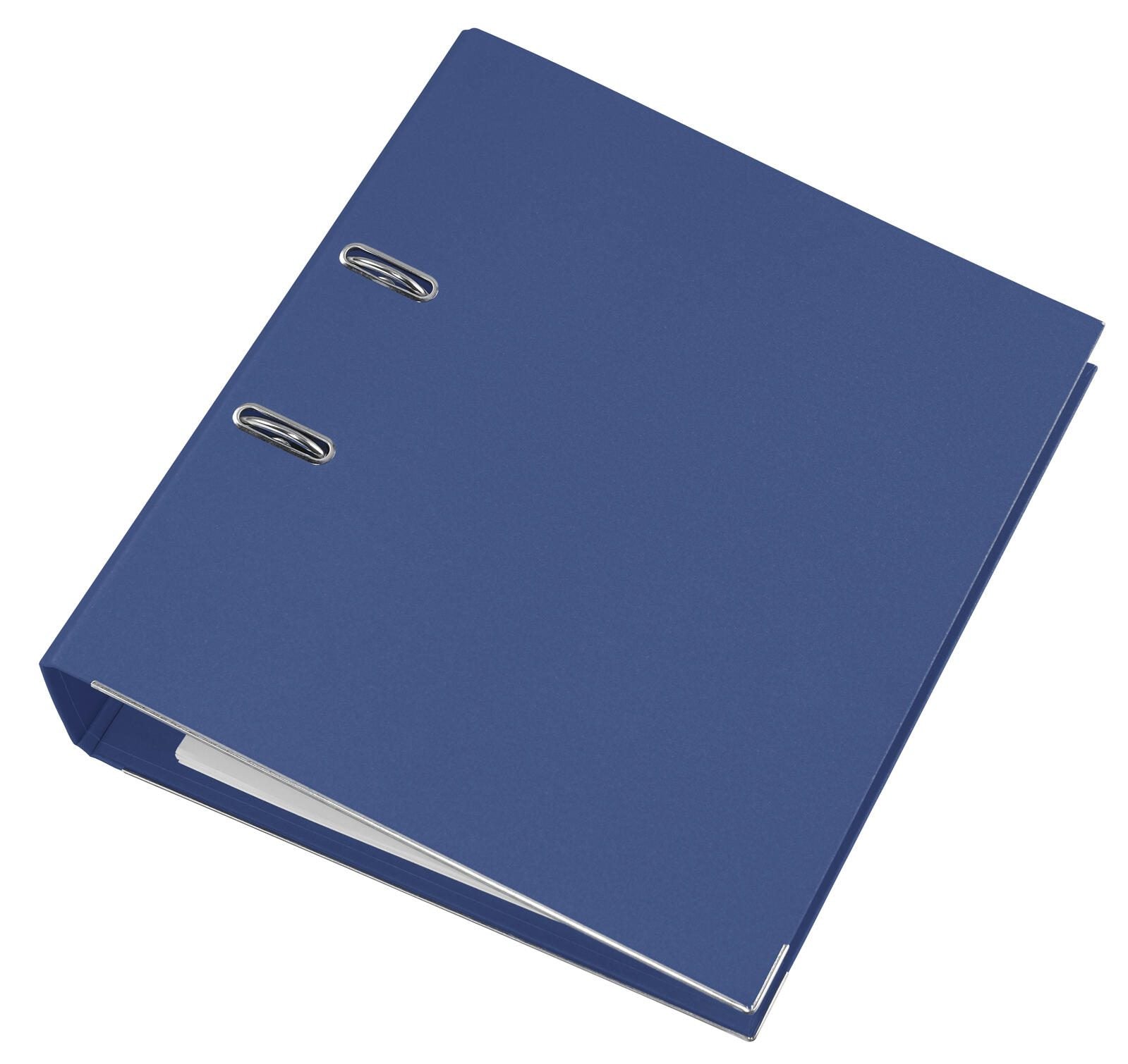 LEITZ Ordner Rückenbreite 8 cm DIN A4 Karton blau