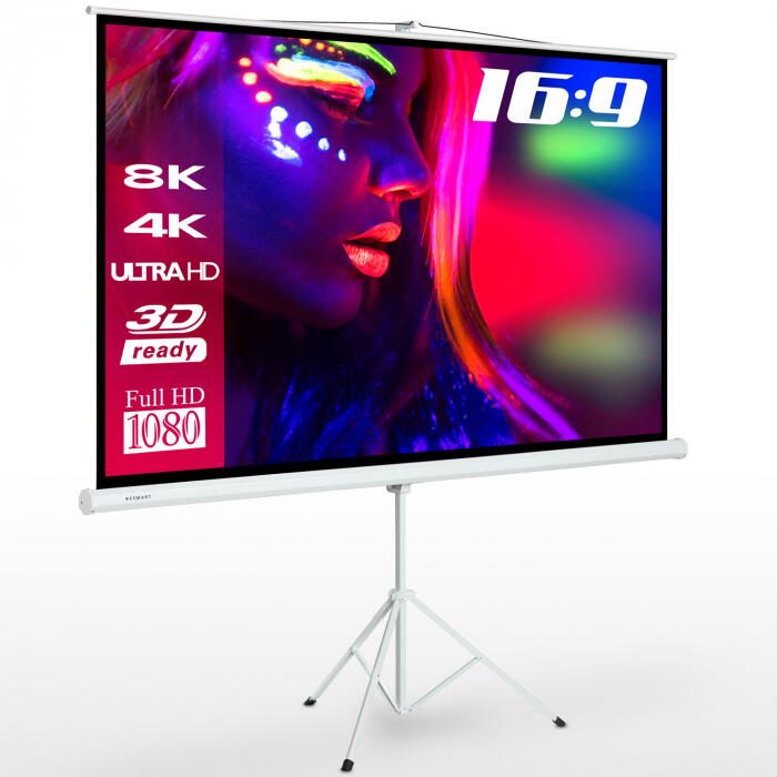 eSmart Professional MISATI Stativ Leinwand 203 x 114 cm (92') 16:9