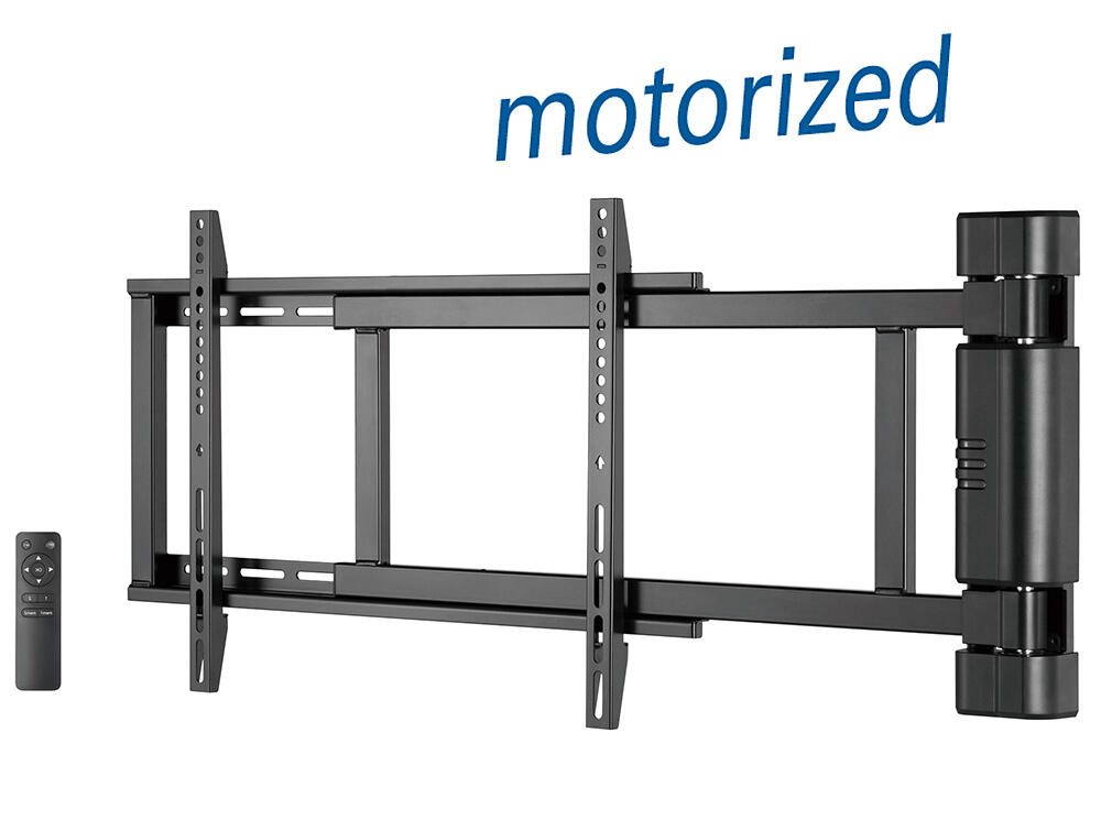 MyWall HP 29-1 L Motorisierter & schwenkbarer Wandhalter für Flachbildschirme 81 cm (32') - 190 cm (75'), bis zu 50 kg