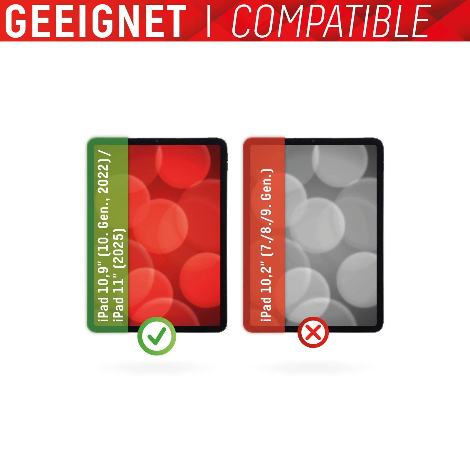 DISPLEX Tablet Glass iPad 10,9' (10. Gen., 2022)/11' (11. Gen., 2025)
