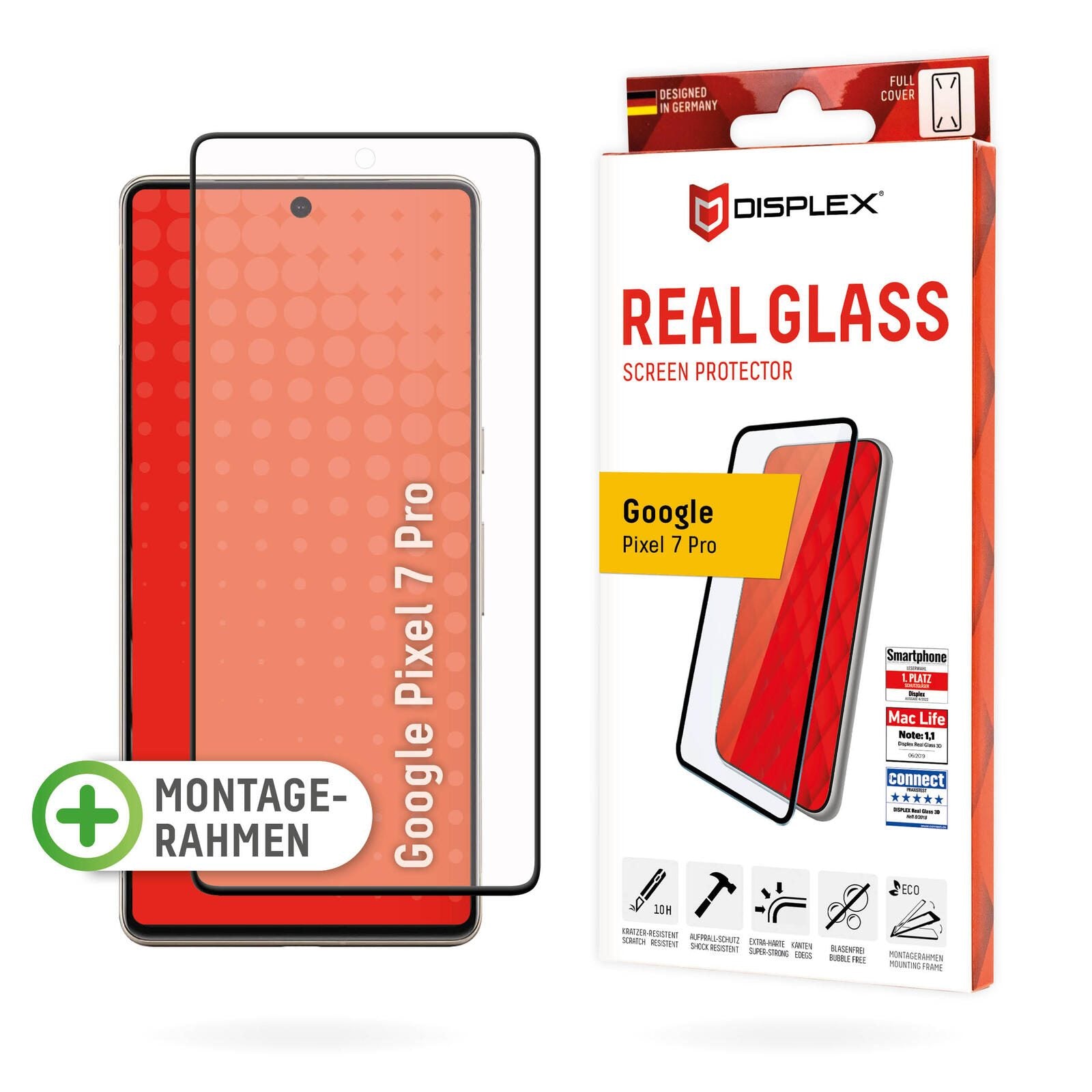 DISPLEX Panzerglas (10H) für Google Pixel 7 Pro