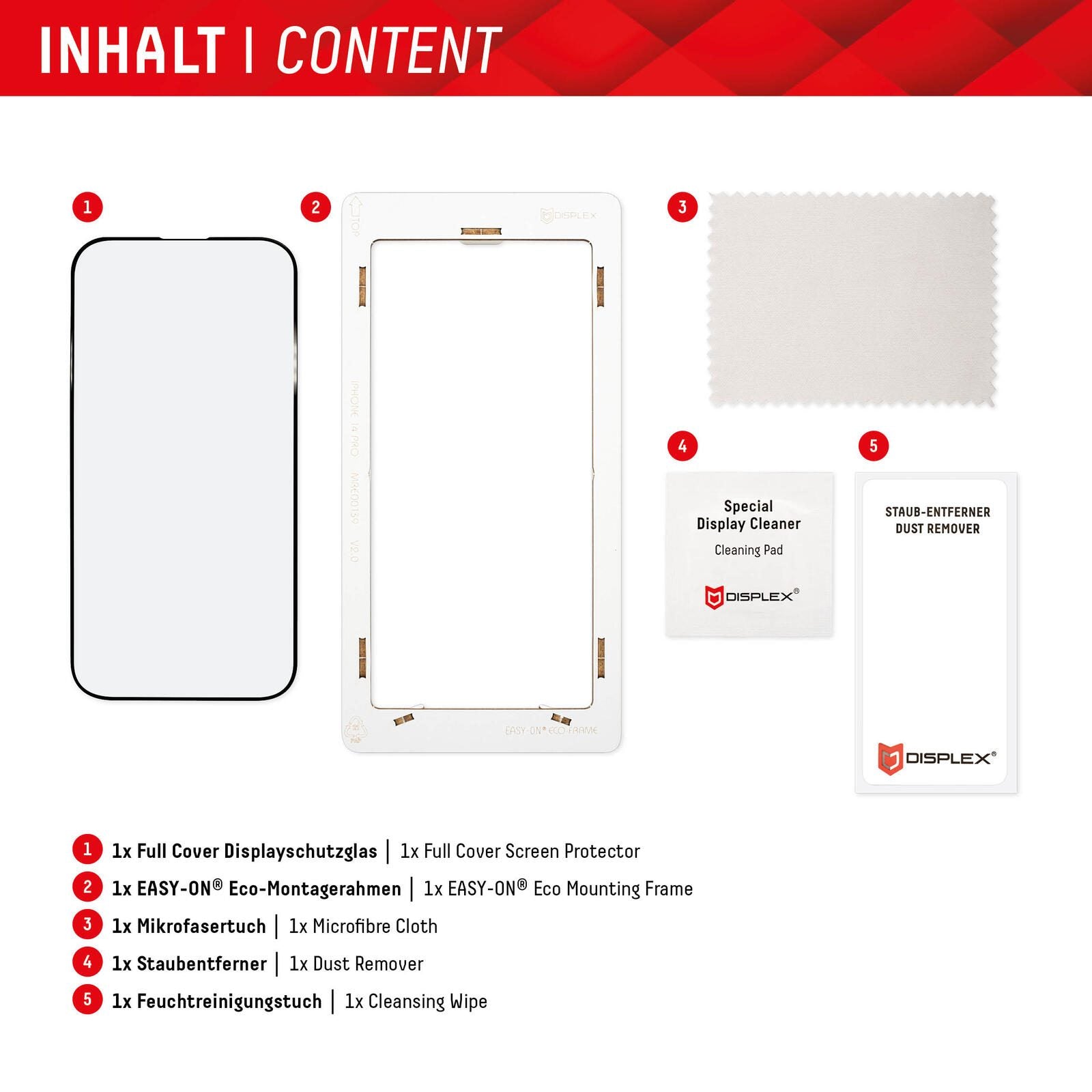 DISPLEX Panzerglas (10H) für Google Pixel 7 Pro