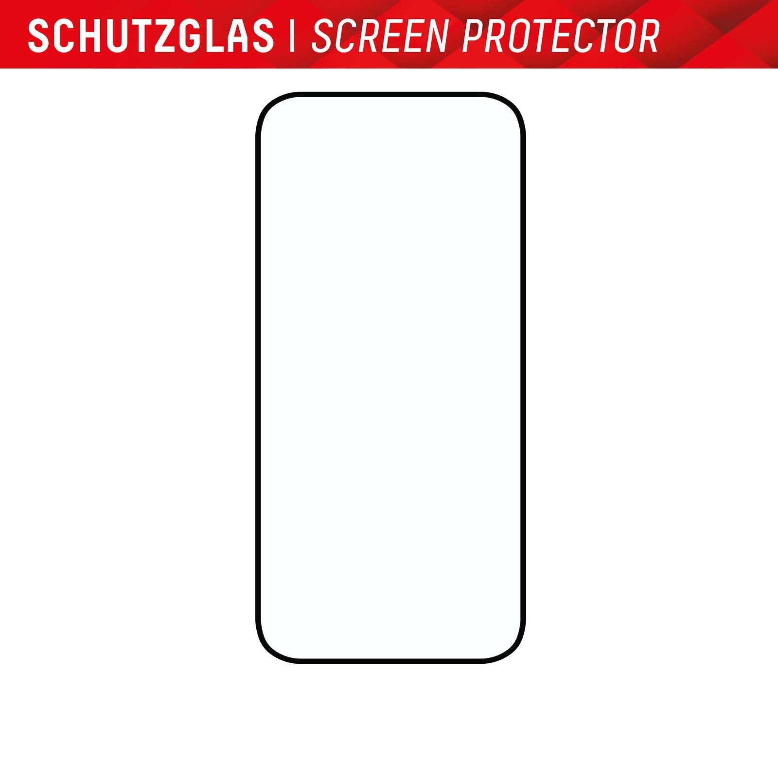 DISPLEX Panzerglas (10H) für Apple iPhone 15/15 Pro
