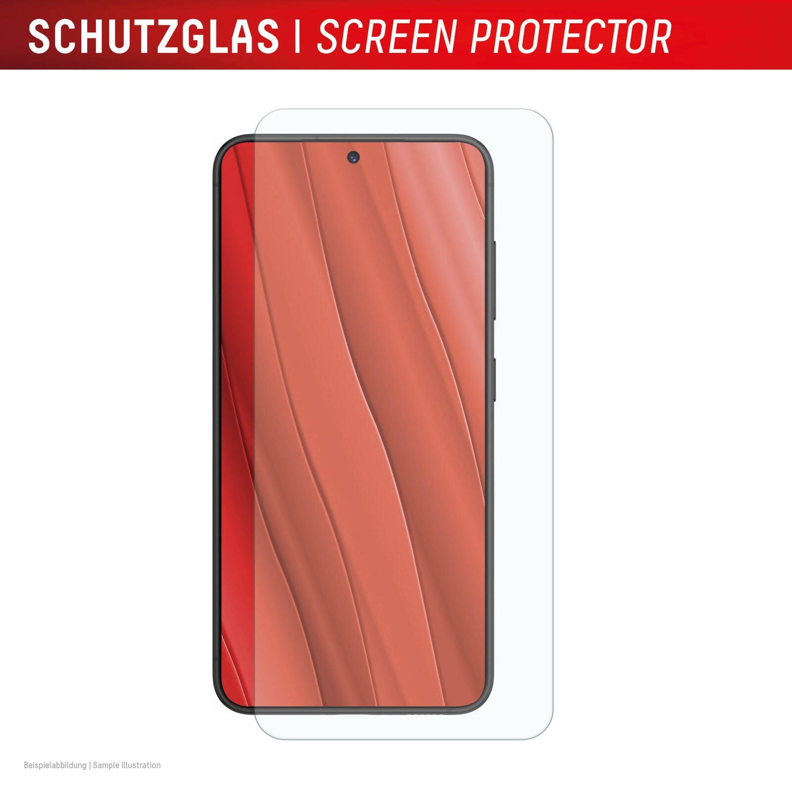 DISPLEX Panzerglas 2D/ Clear (10H) für Samsung Galaxy S24/S25