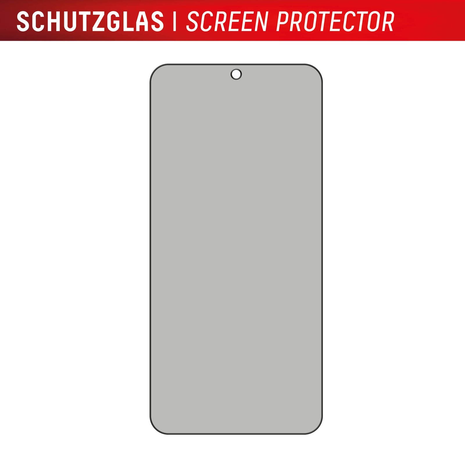DISPLEX Privacy Full Cover Panzerglas (10H) für Samsung Galaxy S24+/S25+