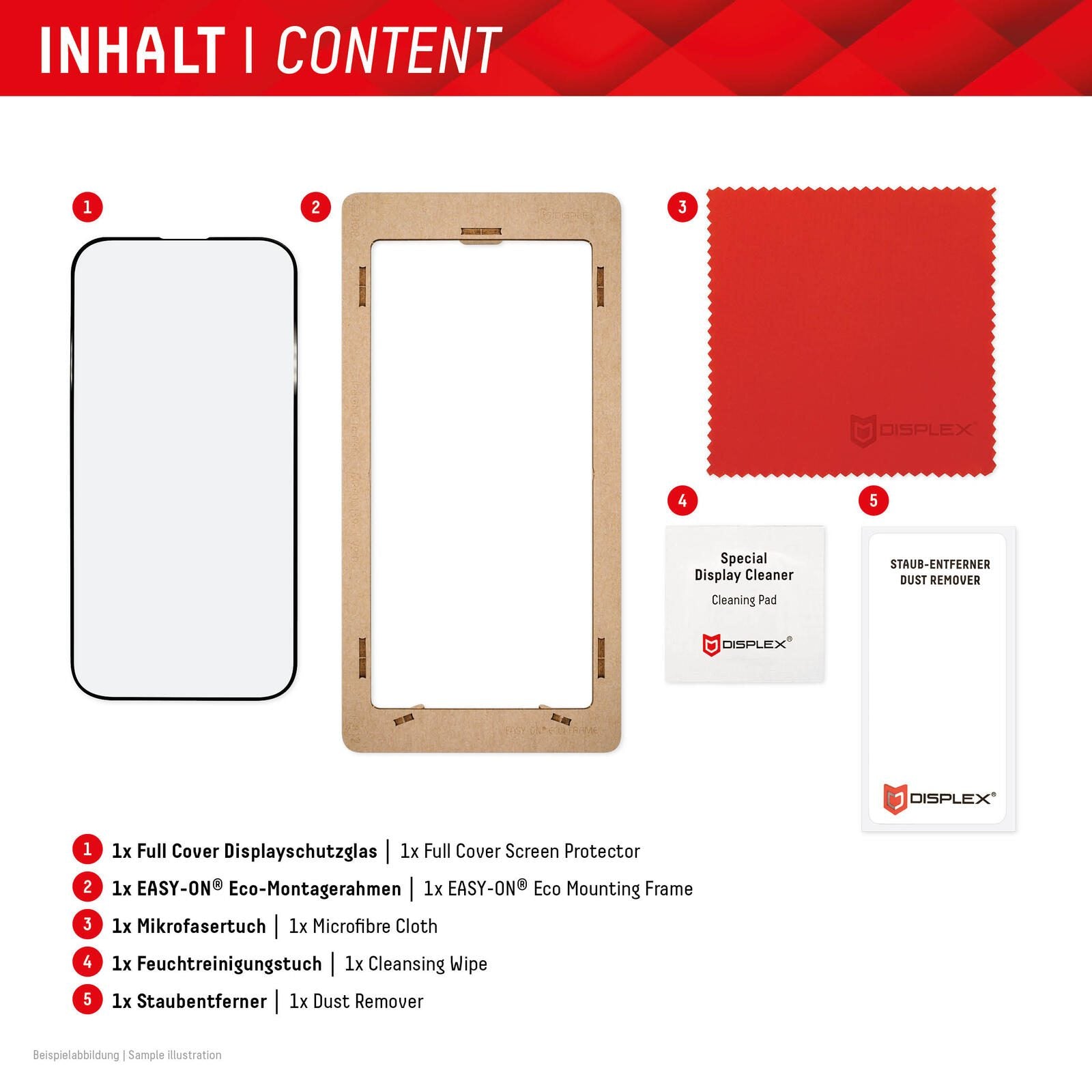 DISPLEX Full Cover Panzerglas (10H) für Samsung Galaxy A35/A55 5G