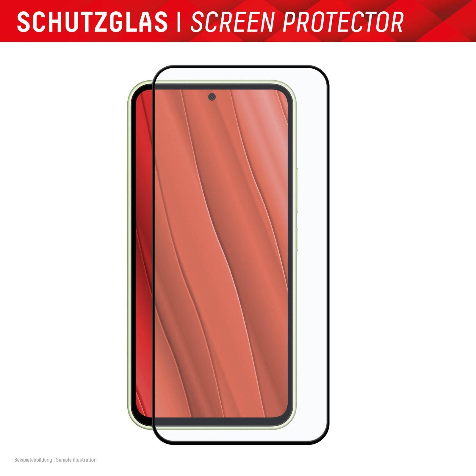DISPLEX Full Cover Panzerglas (10H) für Samsung Galaxy A35/A55 5G