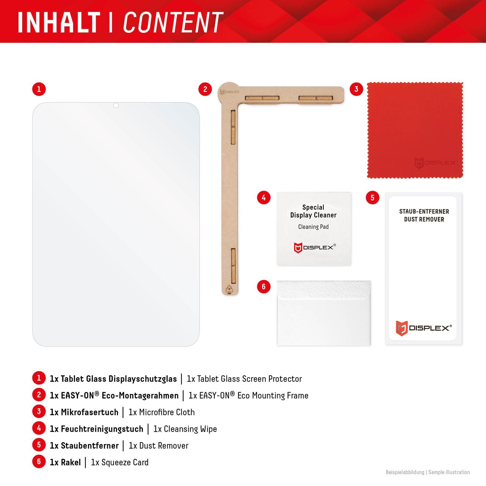 DISPLEX Tablet Glass für Apple iPad Pro 13' (2024)