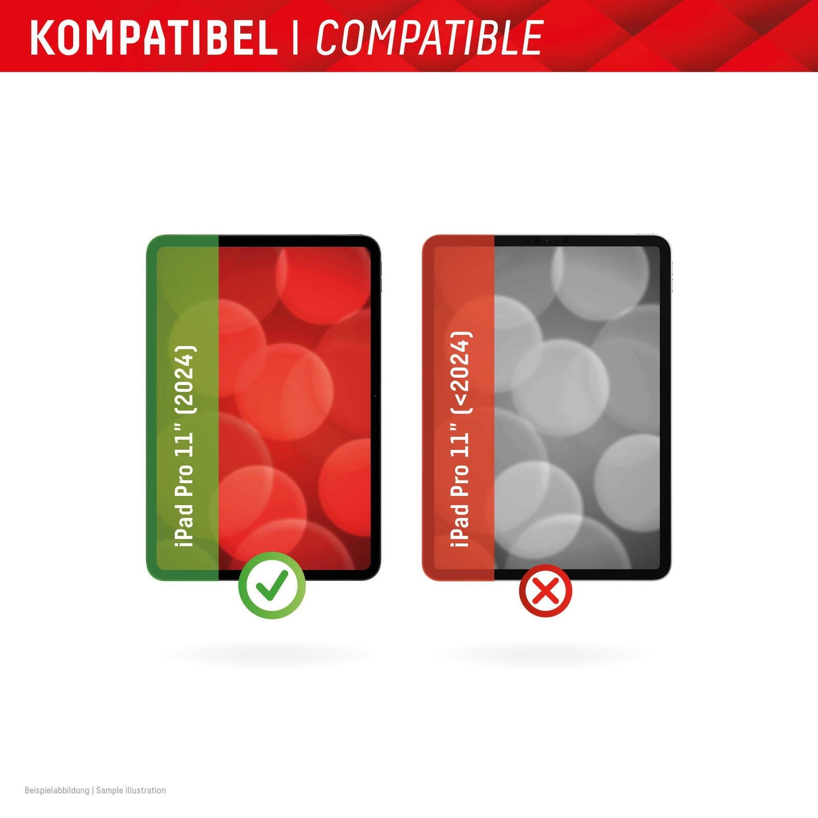 DISPLEX TABLET PRIVACY SAFE Blickschutzfilter für iPad Pro 11'' (2024)