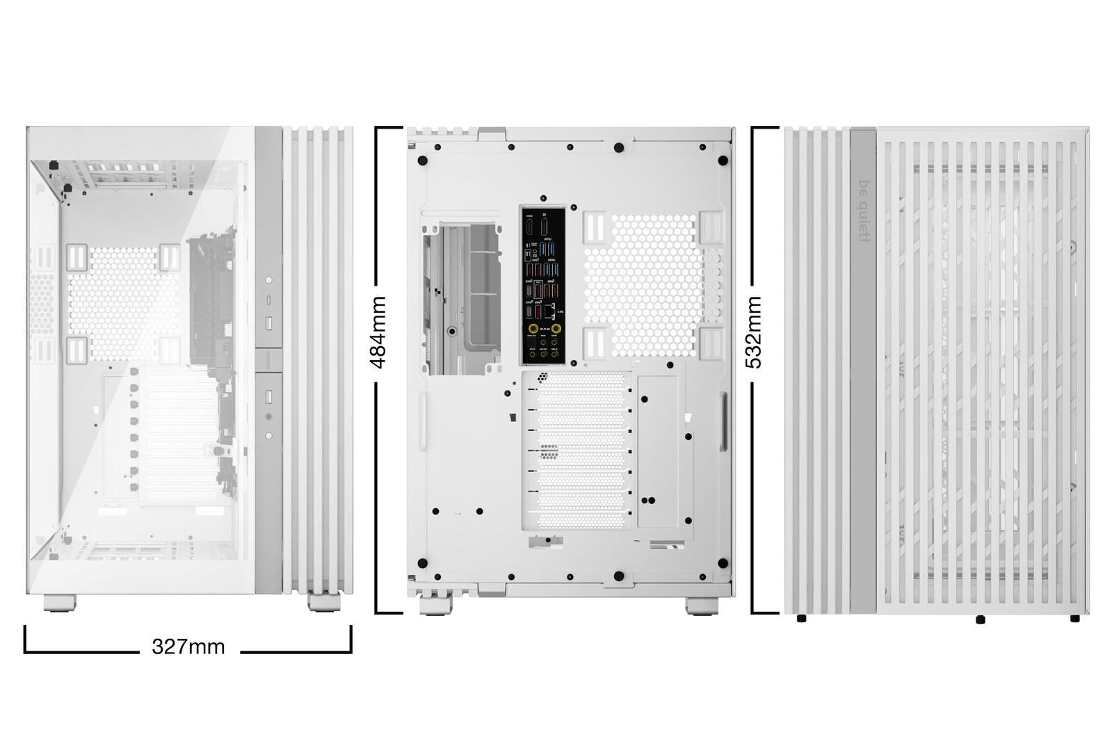 be quiet PC Gehäuse Light Base 900 DX E-ATX weiß
