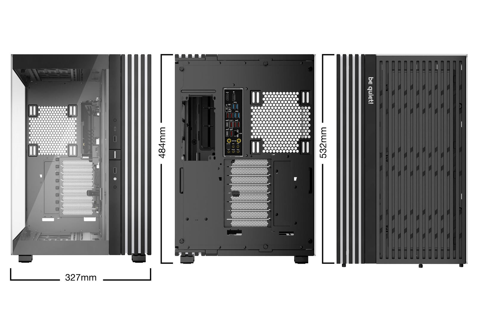 be quiet PC Gehäuse Light Base 900 DX E-ATX schwarz
