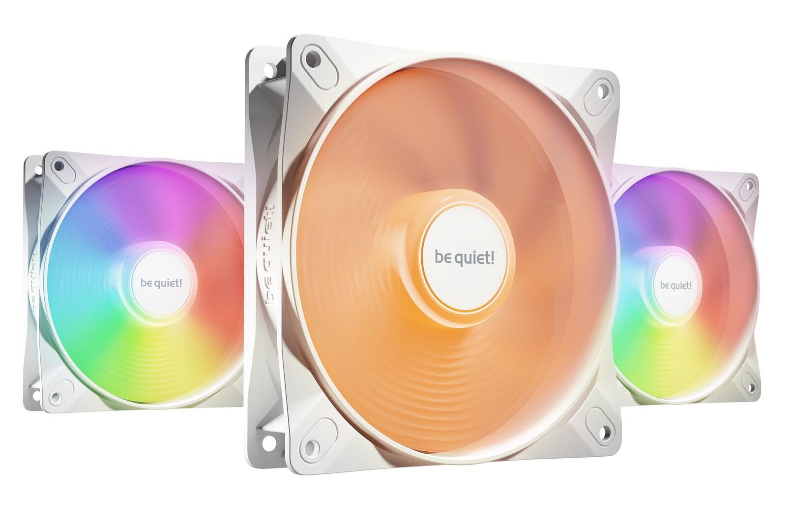be quiet Lüfter Light Wings LX White Triple Pack 140mm PWM weiß