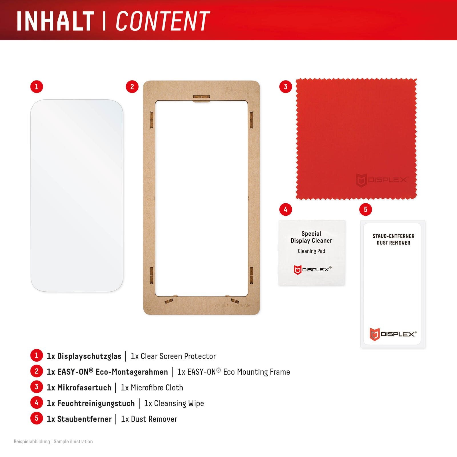 DISPLEX Schutzglas für Samsung Galaxy S24 FE