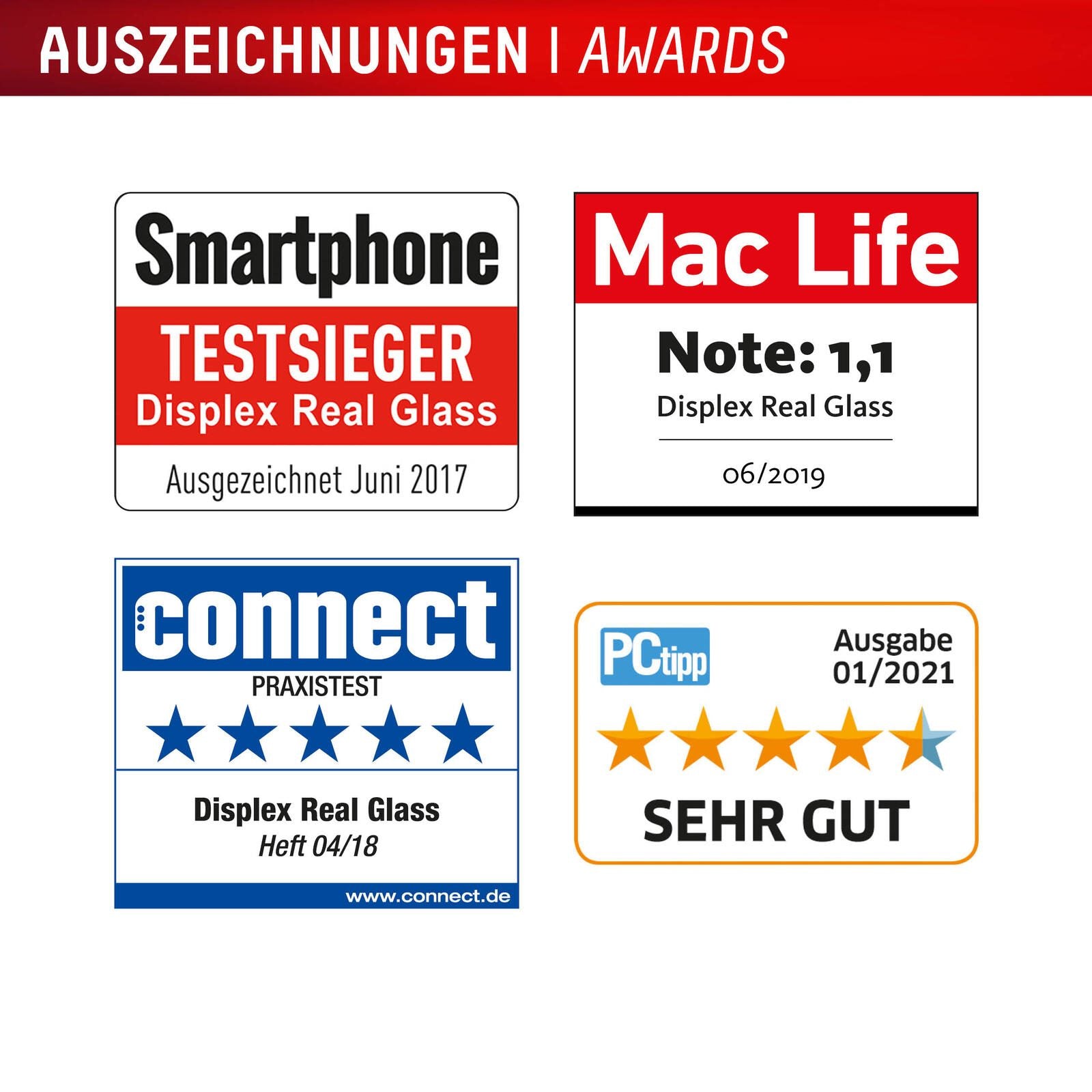 DISPLEX Schutzglas für Samsung Galaxy S24 FE