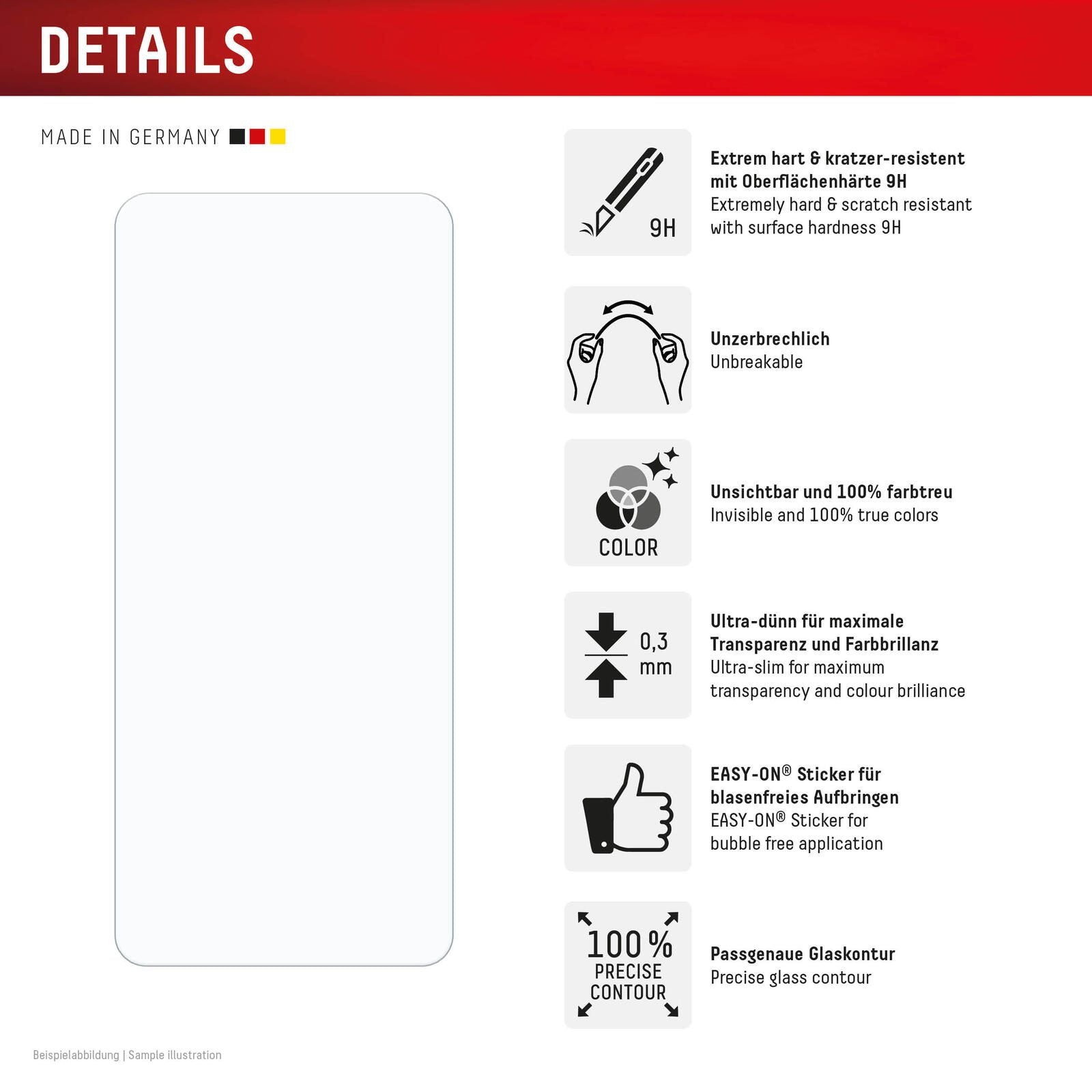 DISPLEX Smart Schutzglass für Xiaomi Redmi 14C
