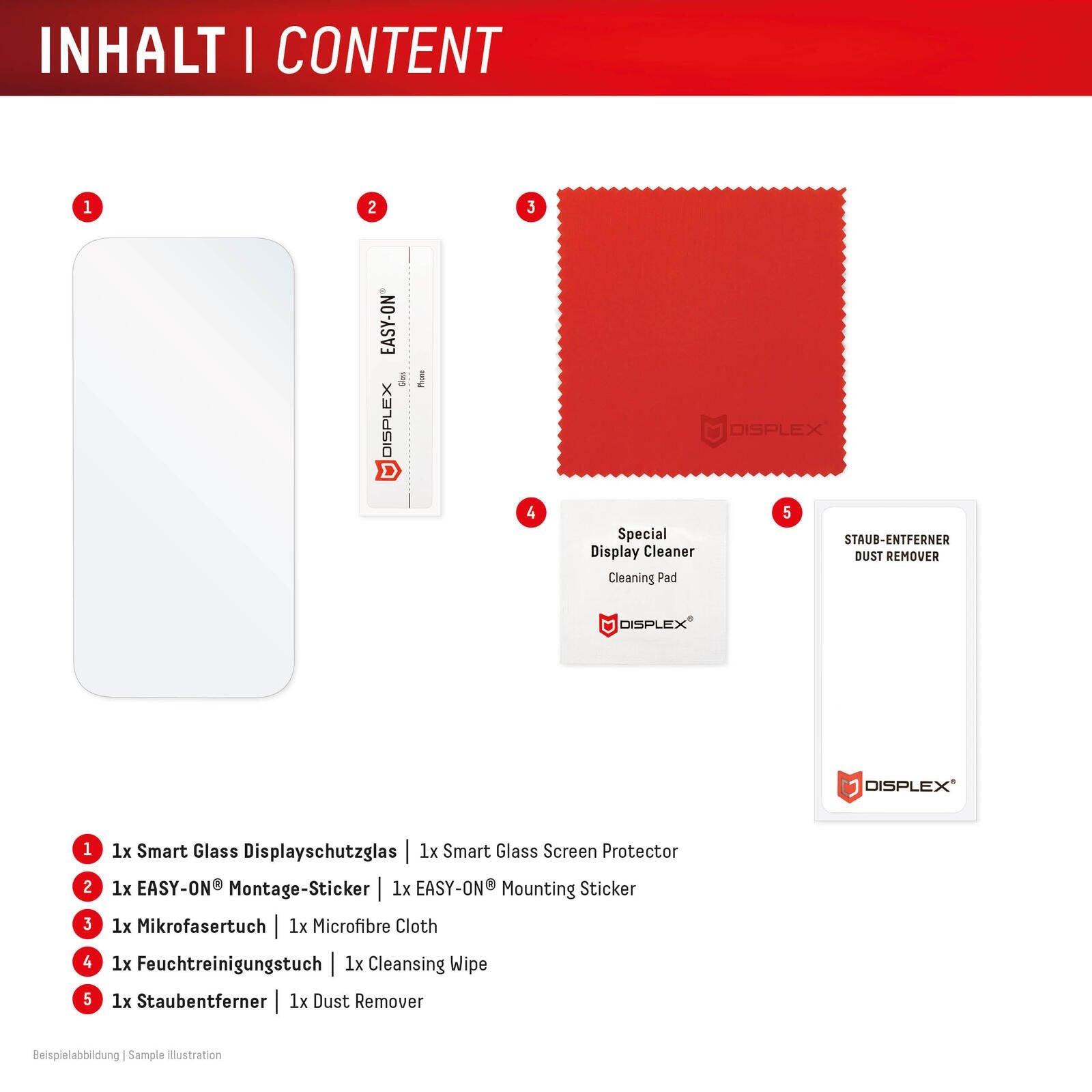 DISPLEX Smart Schutzglass für Xiaomi Redmi 14C