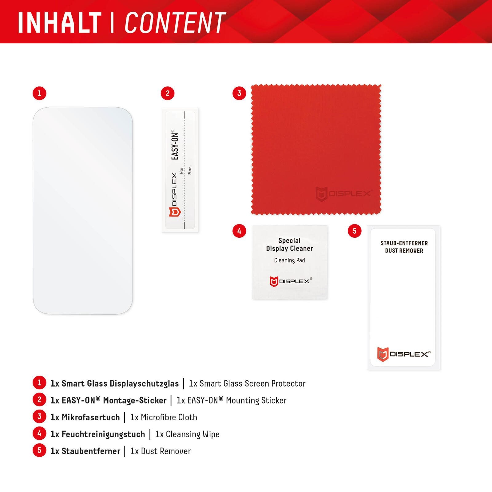 DISPLEX Smart Glass (9H) für Samsung Galaxy A26