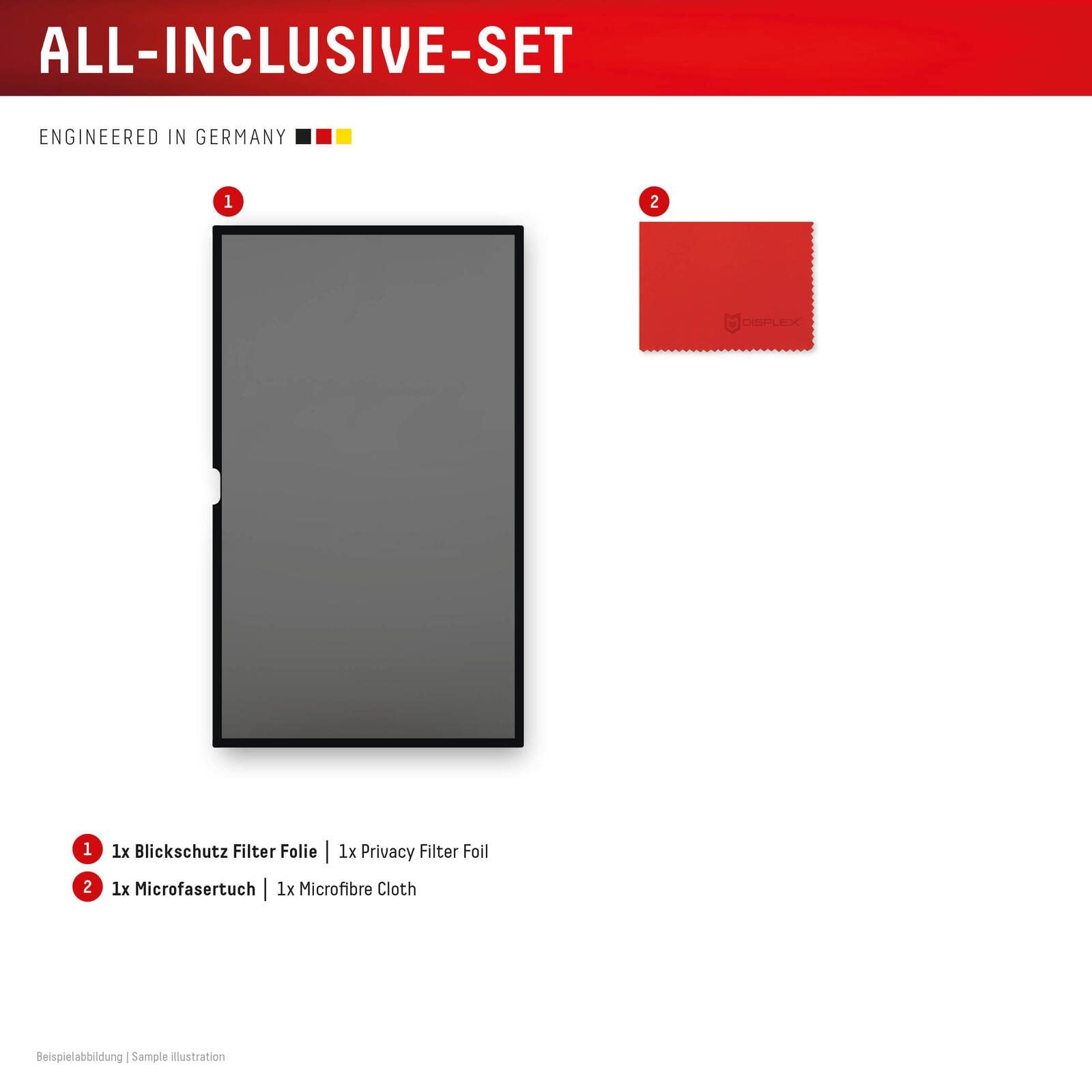 DISPLEX PRIVACY SAFE Blickschutzfilter für Apple Studio Display 27 Zoll