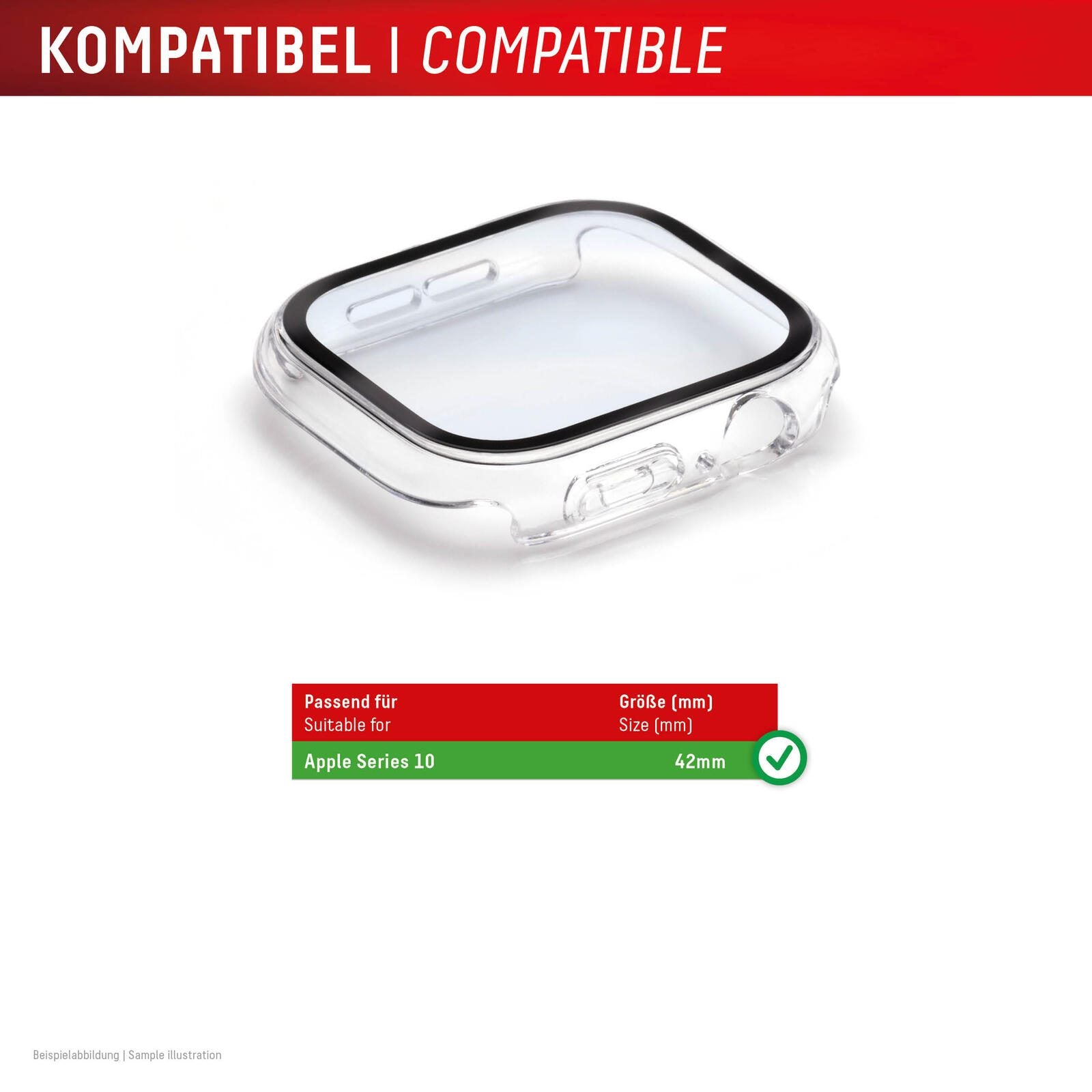 DISPLEX 10H Panzerglas für Apple Watch 10 (42mm)