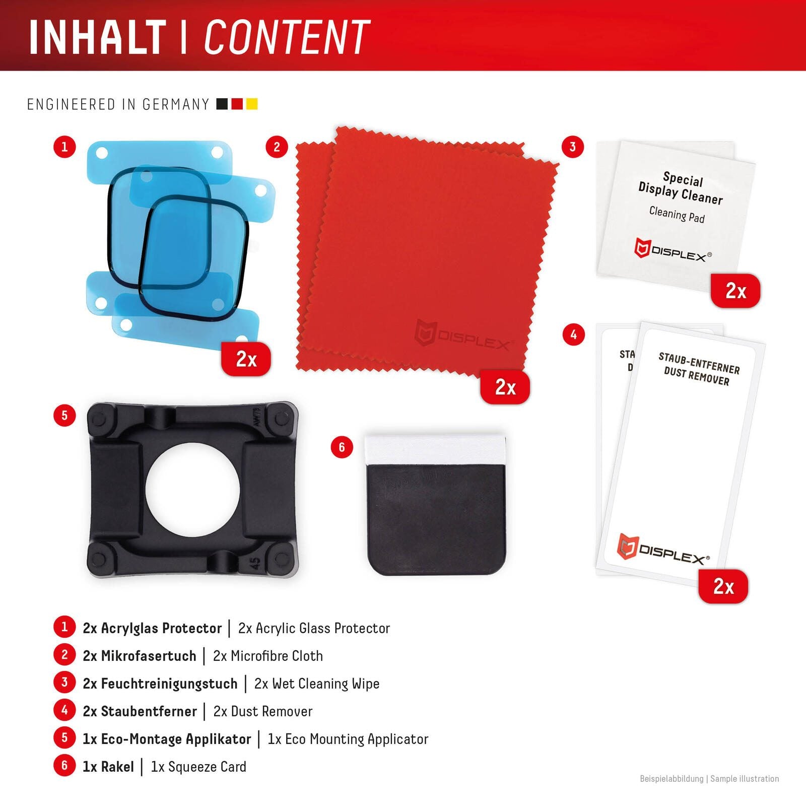 DISPLEX Unzerbrechliches Full Cover Smartwatch Glass für Apple Watch 10 (46mm)