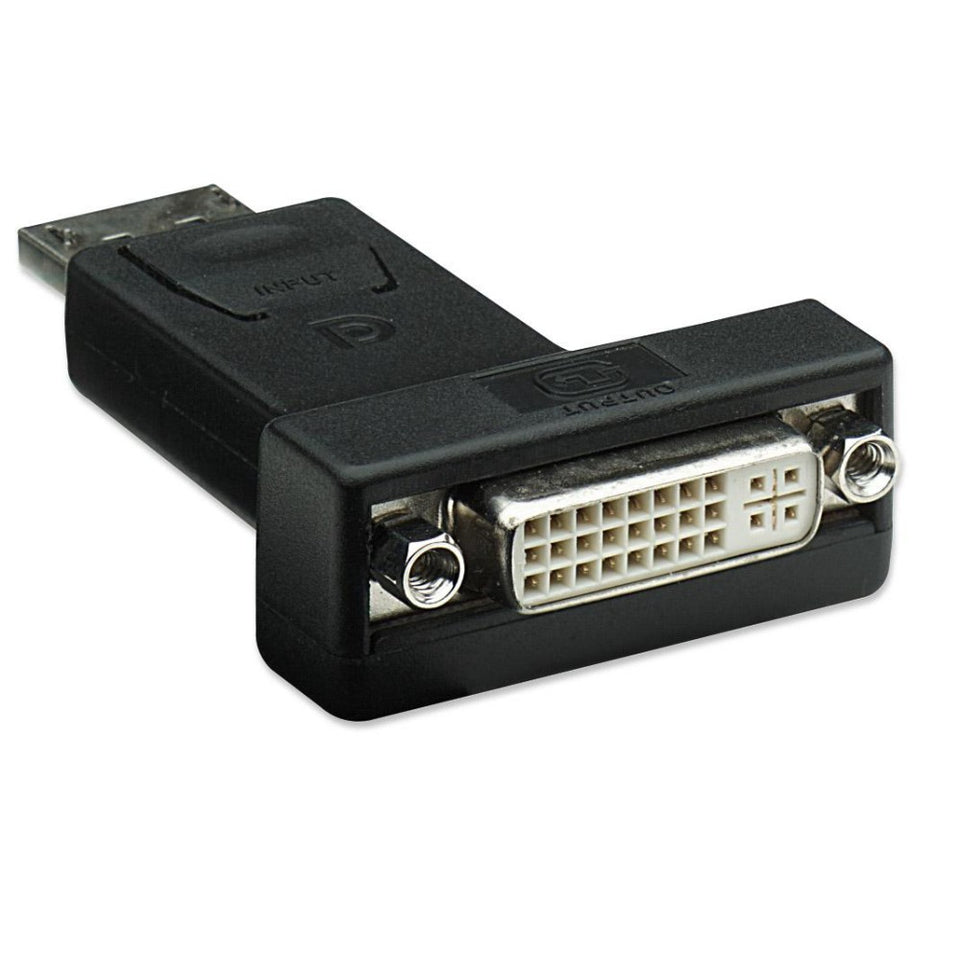 Techly Adapter - DisplayPort Stecker auf DVI-I 24+5 Buchse